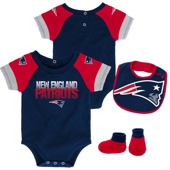 patriots newborn onesie